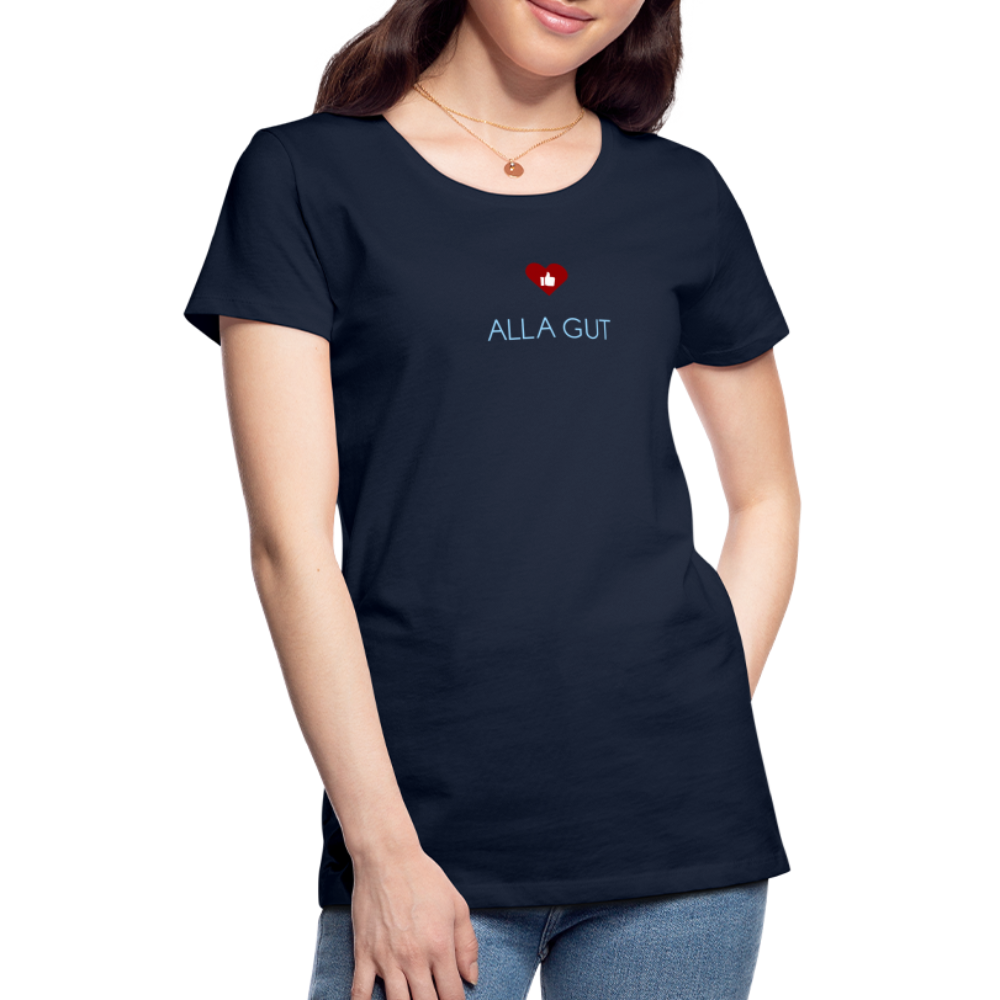 DAMEN SHIRT - ALLA GUT DARK - Navy