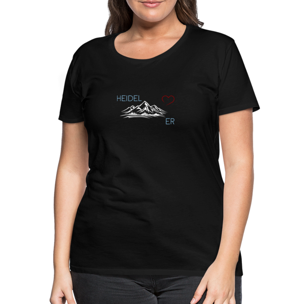DAMEN SHIRT - HEIDEL(BERG)ER DARK - Schwarz