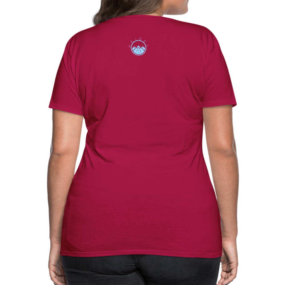 DAMEN SHIRT - HEIDELBERG SINCE DARK - dunkles Pink