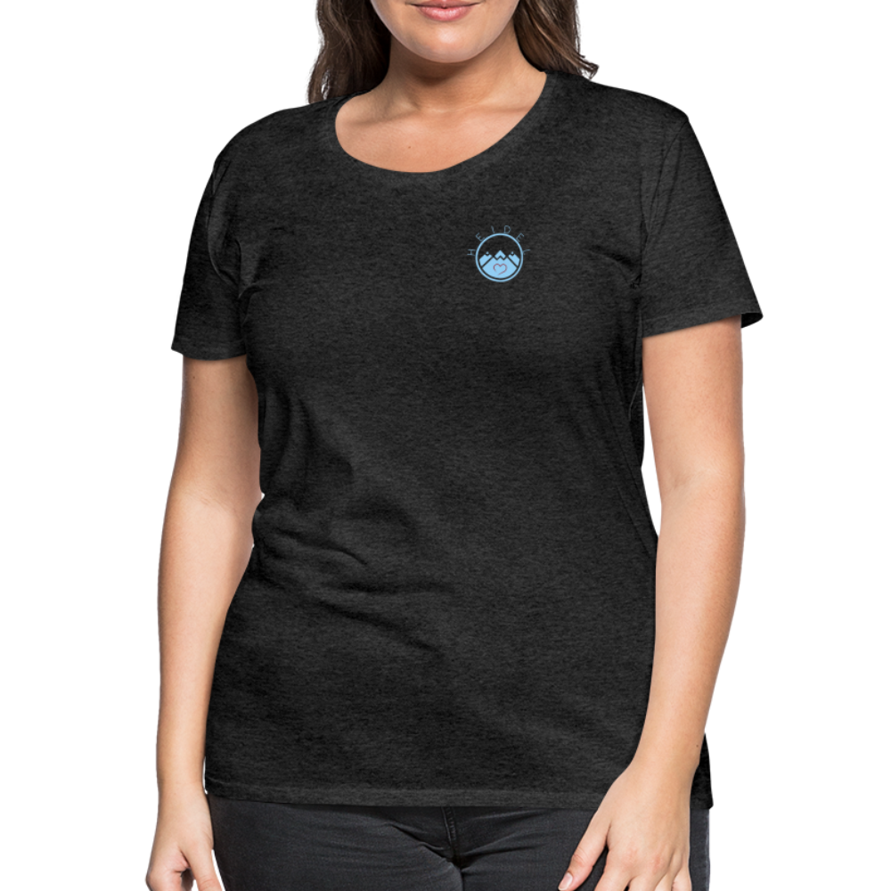 DAMEN SHIRT - HEIDELBERGER SCHLOSS (DESIGN HINTEN) DARK - Anthrazit
