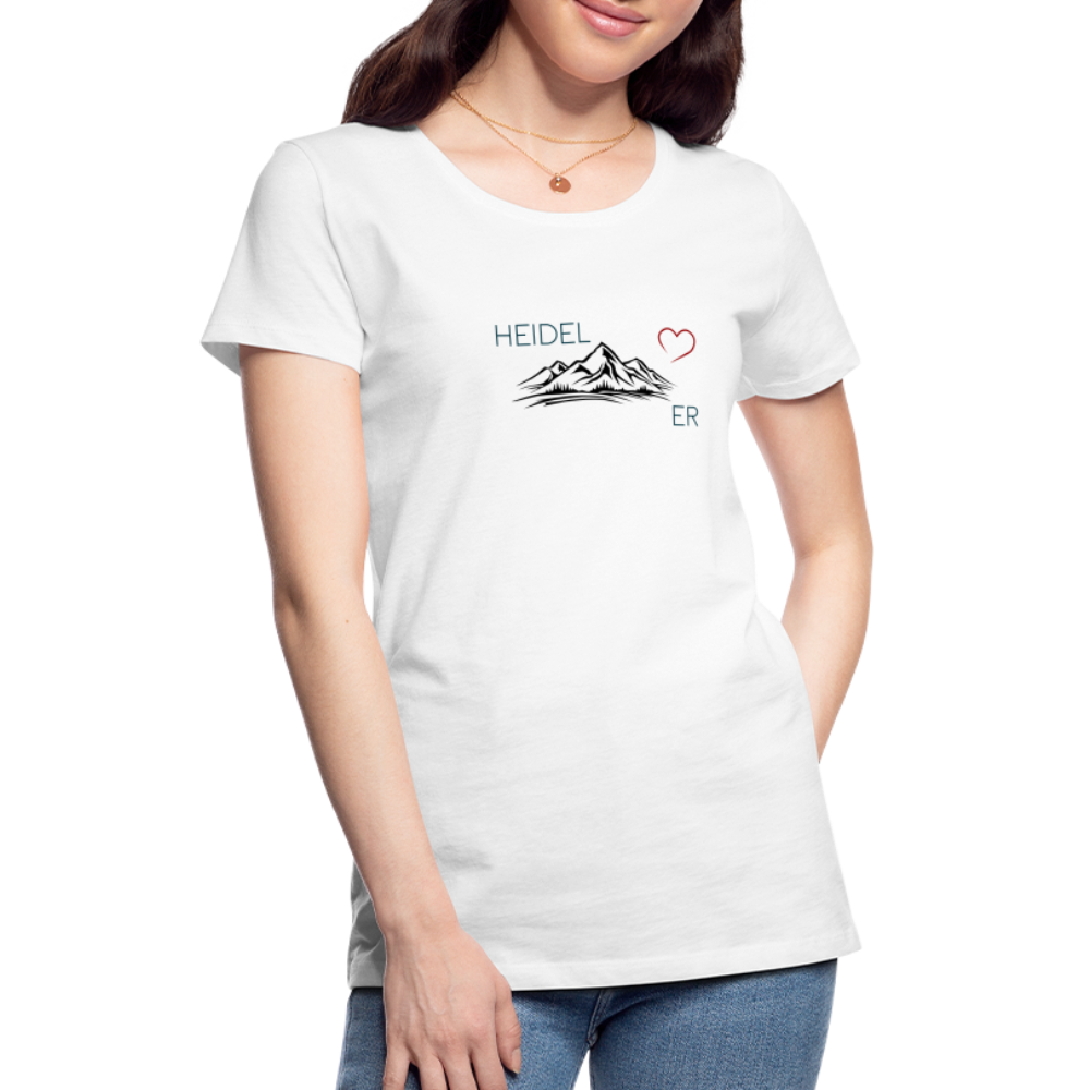 DAMEN SHIRT - HEIDEL(BERG)ER TRANSPARENT - Weiß