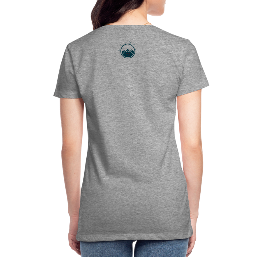 DAMEN SHIRT - HEIDEL(BERG)ER TRANSPARENT - Grau meliert