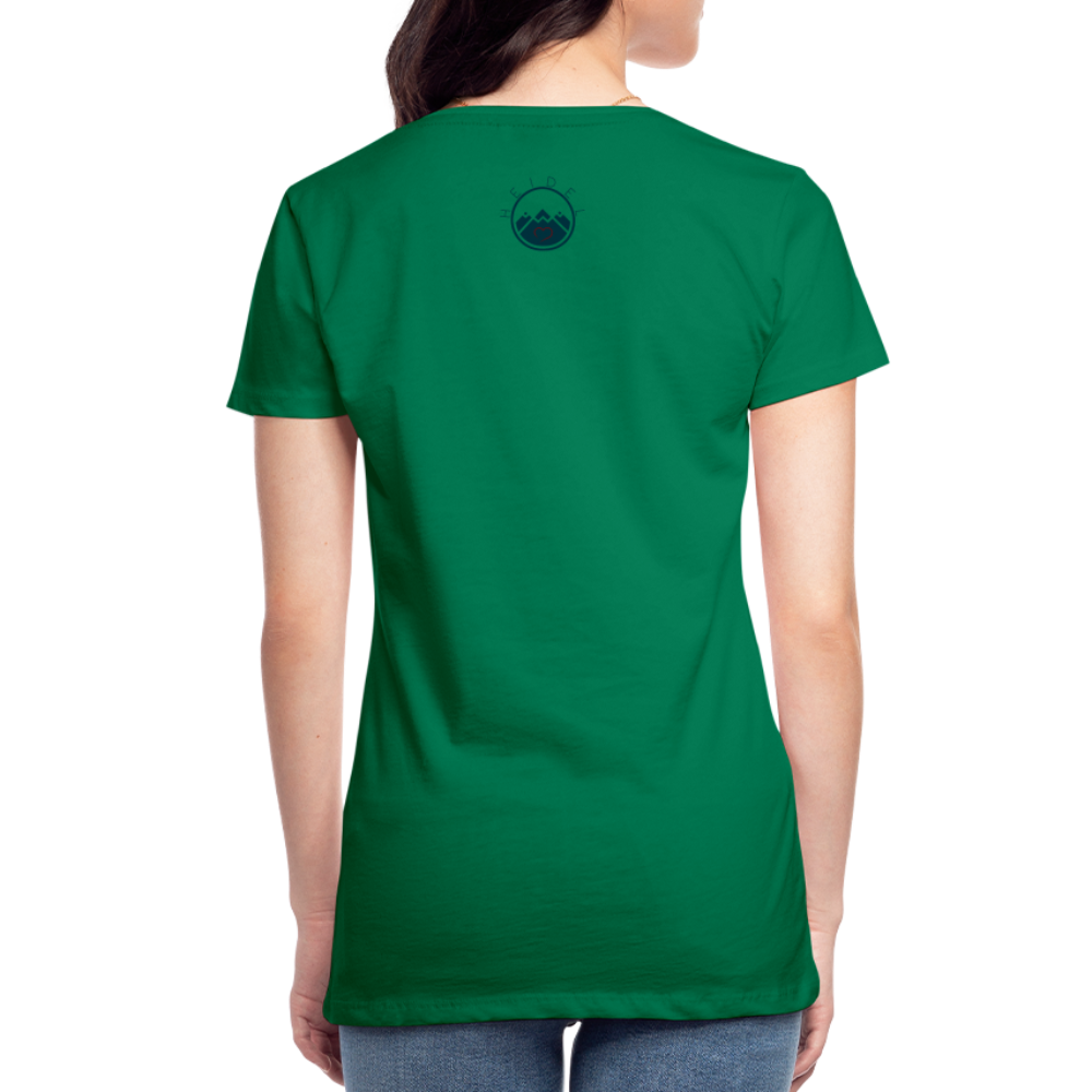 DAMEN SHIRT - HEIDELBERGER SCHLOSS DAHÄM TRANSPARENT - Kelly Green