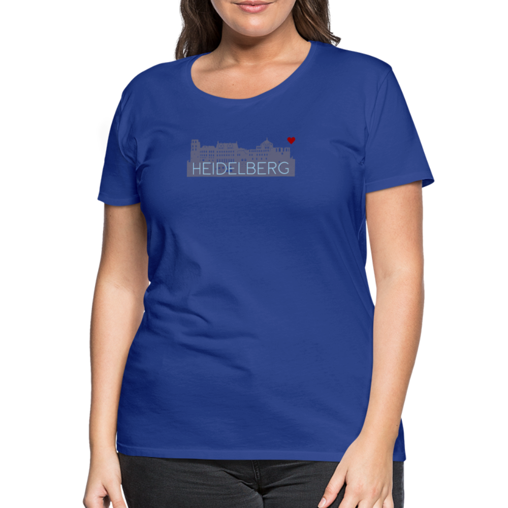 DAMEN SHIRT - HEIDELBERGER SCHLOSS DARK - Königsblau
