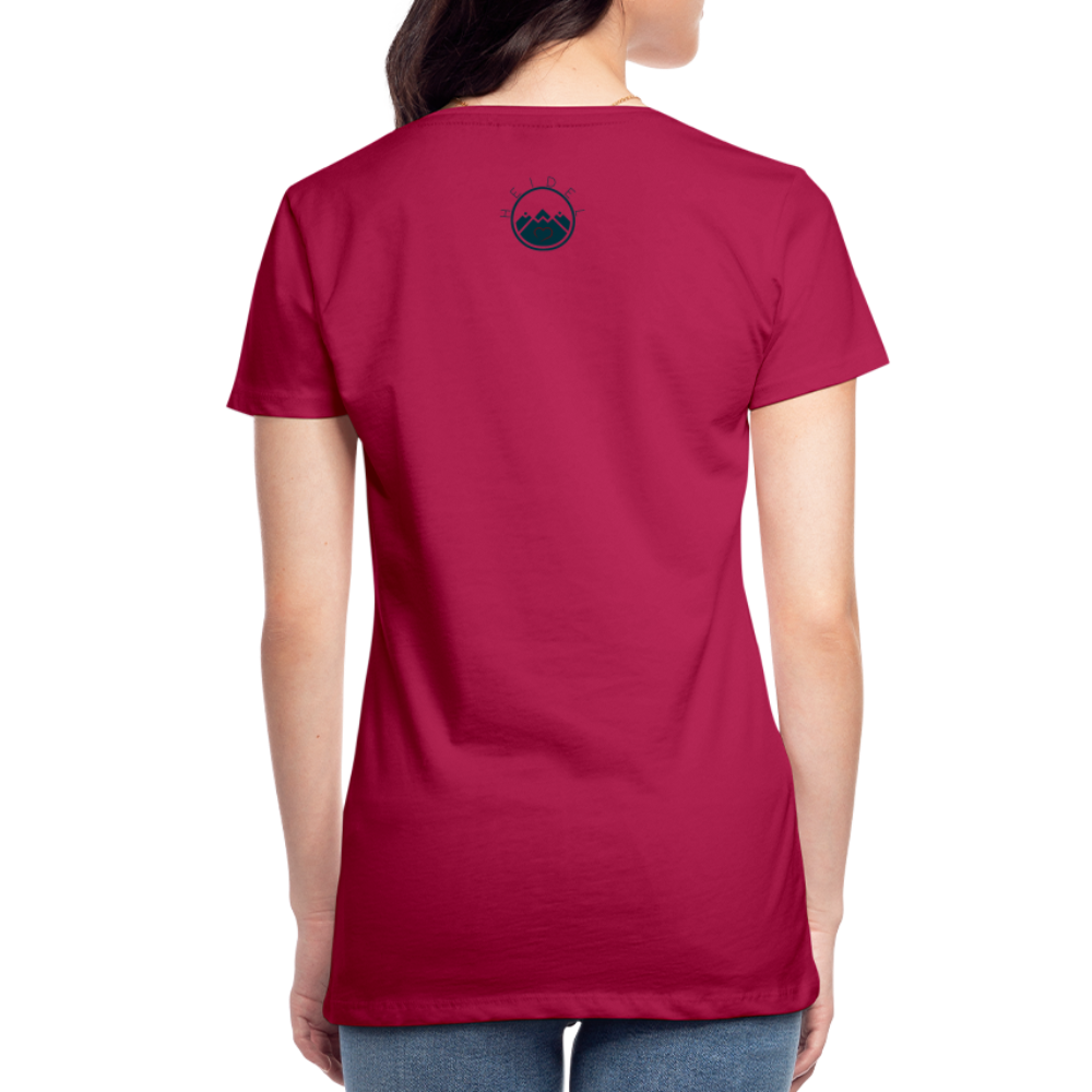 DAMEN SHIRT - HEIDELBERGER SCHLOSS TRANSPARENT - dunkles Pink