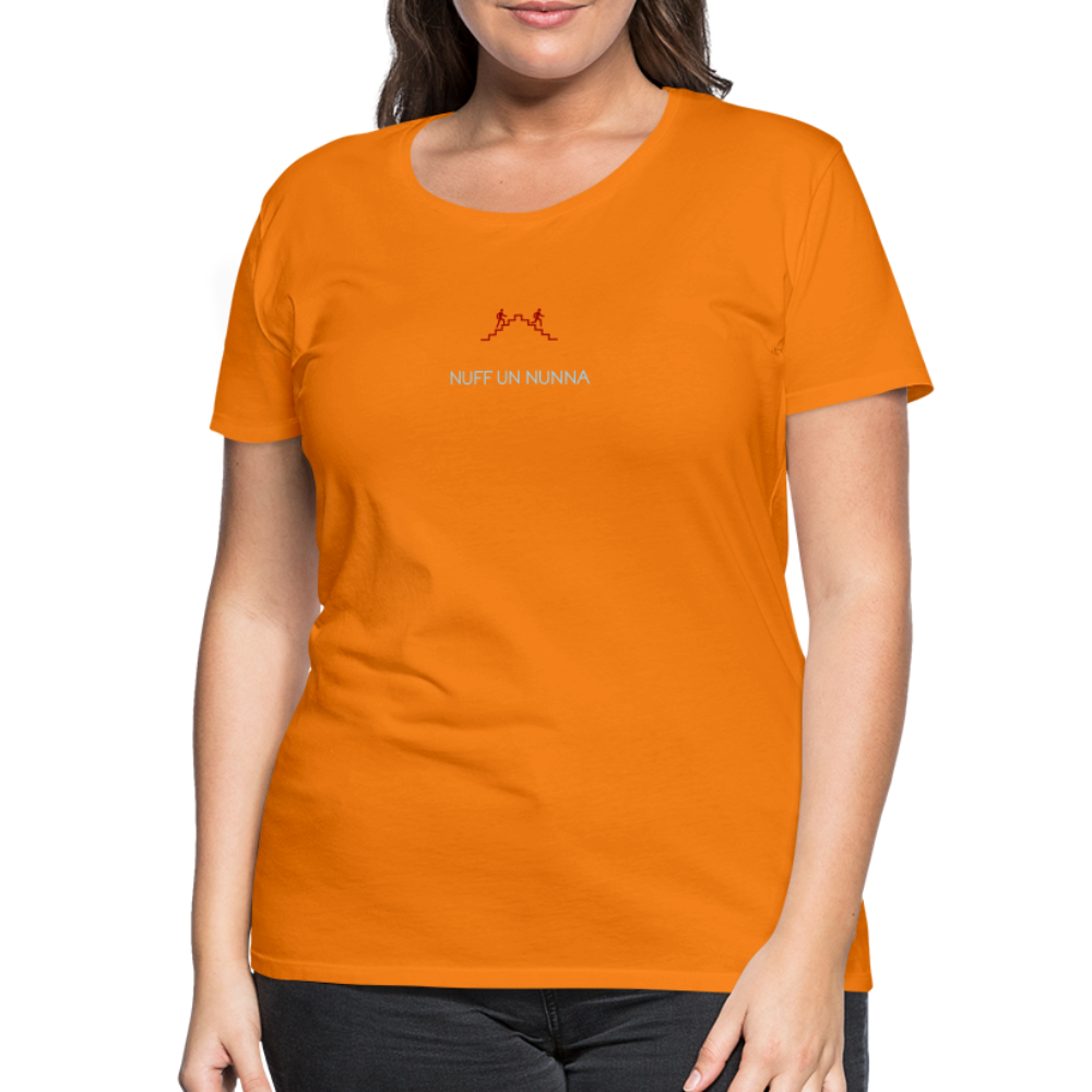 DAMEN SHIRT - NUFF UN NUNNA DARK - Orange