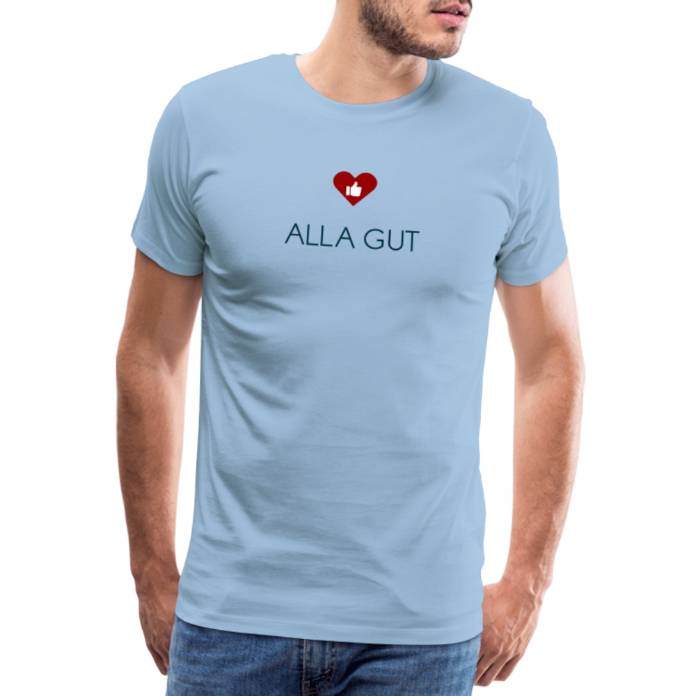 HERREN SHIRT - ALLA GUT TRANSPARENT - Sky