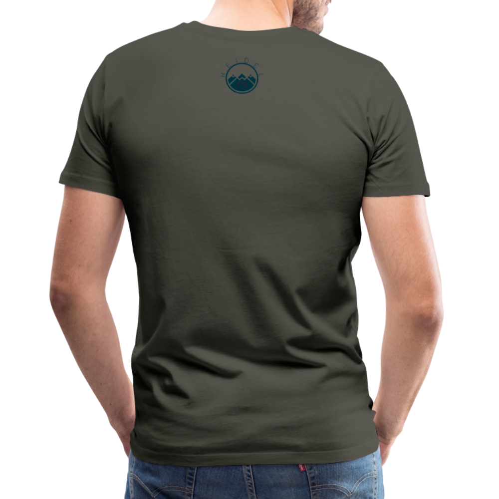 HERREN SHIRT - ALLA GUT TRANSPARENT - Asphalt