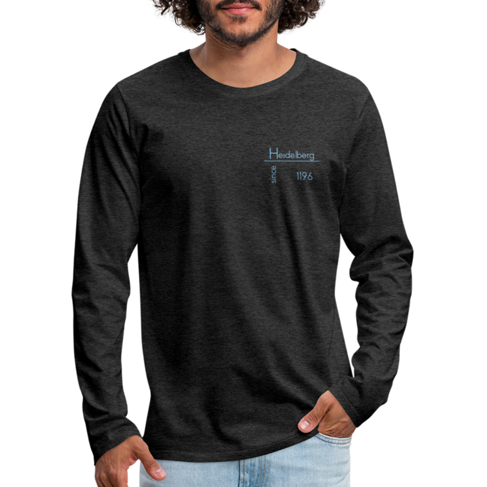 HERREN LANGARM-SHIRT - HEIDELBERG SINCE DARK - Anthrazit