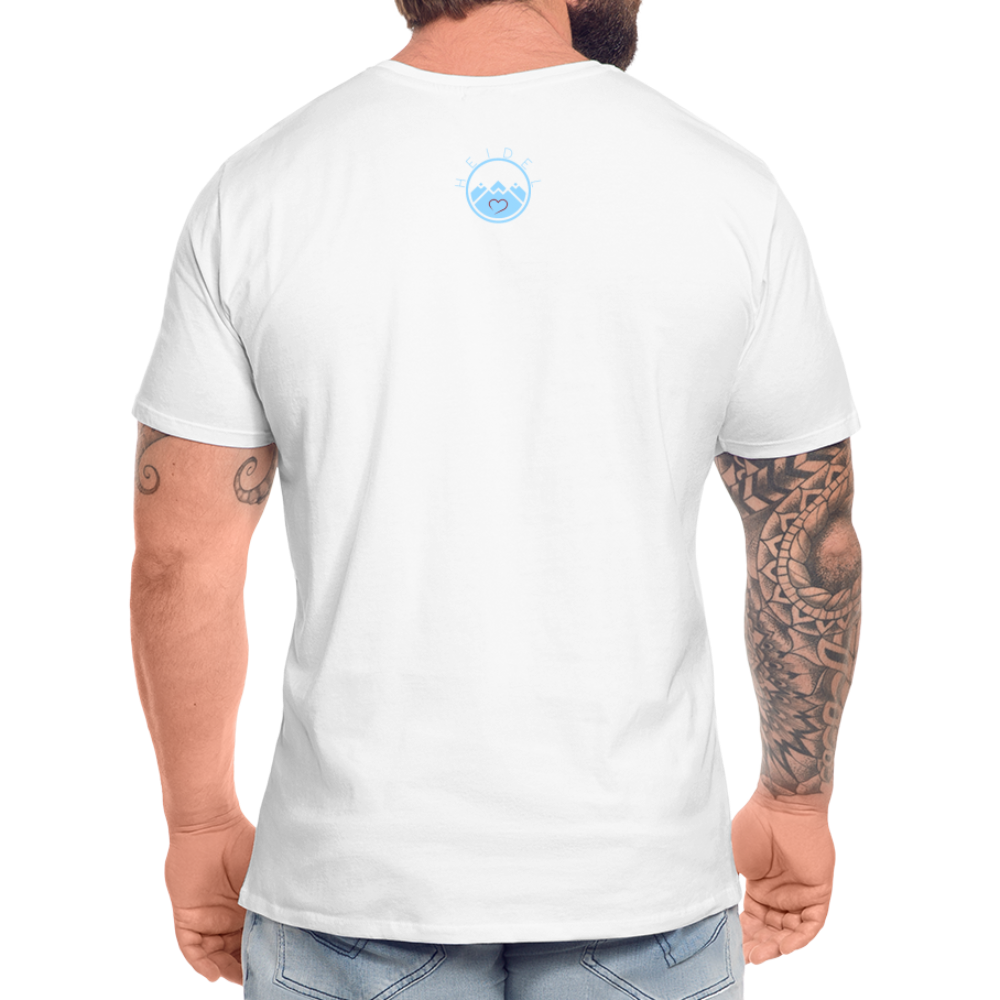 HERREN ORGANIC SHIRT - ALLA MOL DARK - Weiß