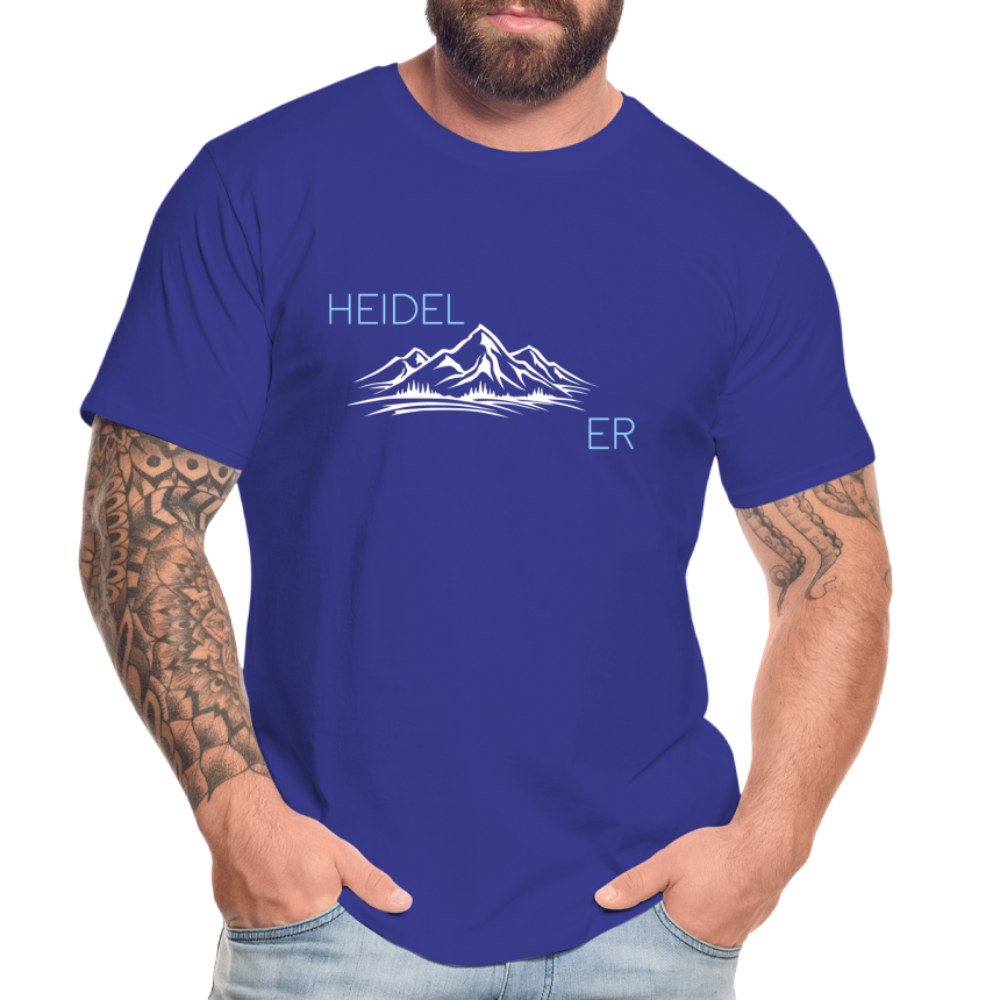 HERREN ORGANIC- HEIDEL(BERG)ER T-SHIRT DARK - Königsblau