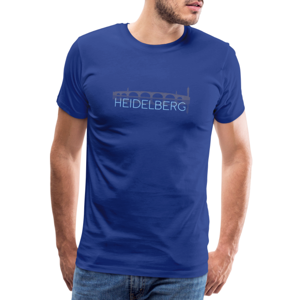 HERREN SHIRT - ALTE BRÜCKE HEIDELBERG DARK - Königsblau