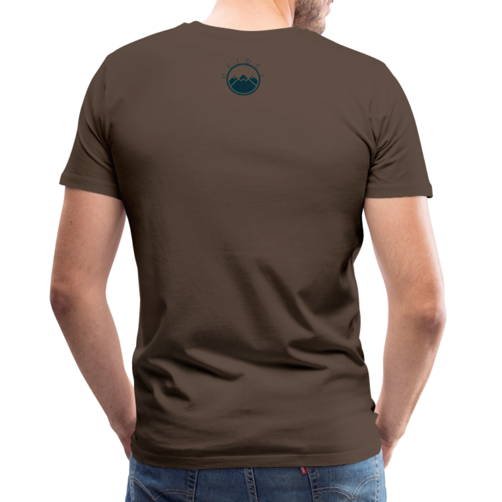 HERREN SHIRT - HEIDELBERGER SCHLOSS TRANSPARENT - Edelbraun