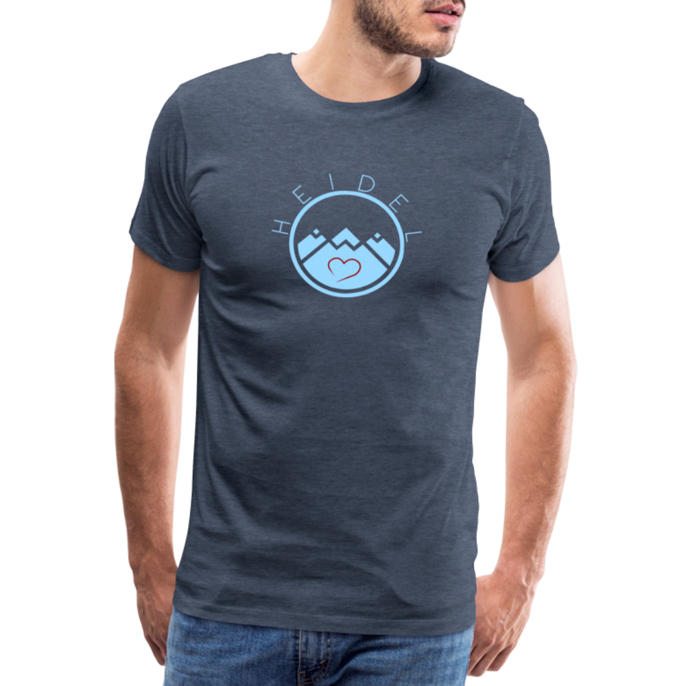 HERREN SHIRT - HEIDELSTORE DARK - Blau meliert
