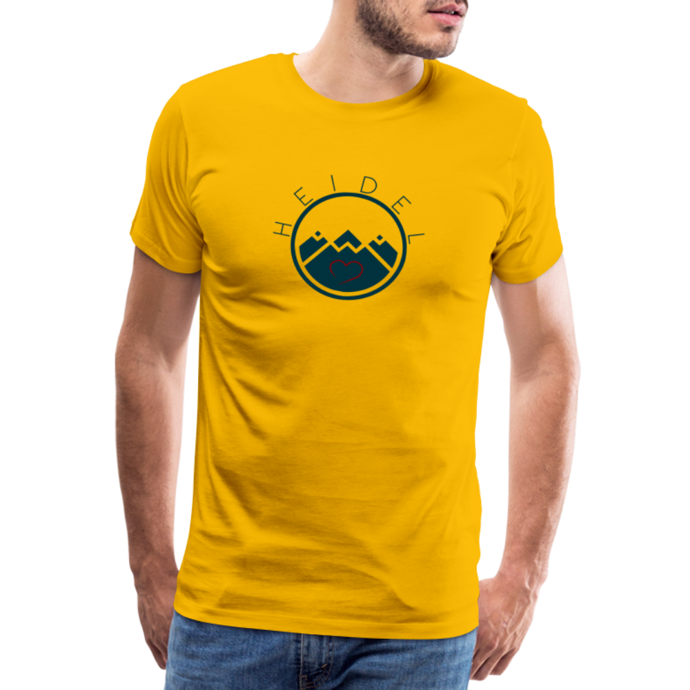 HERREN SHIRT - HEIDELSTORE TRANSPARENT - Sonnengelb