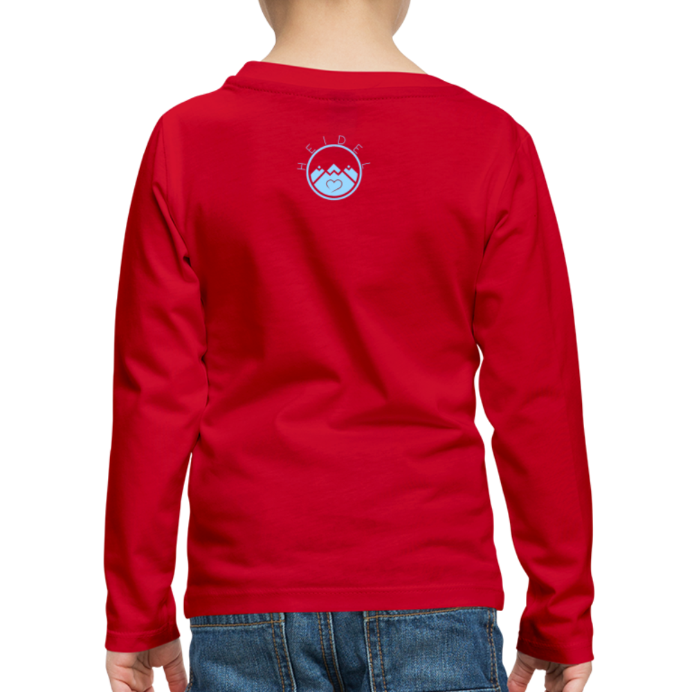 KINDER PREMIUM LANGARM SHIRT - ALLA GUT DARK - Rot
