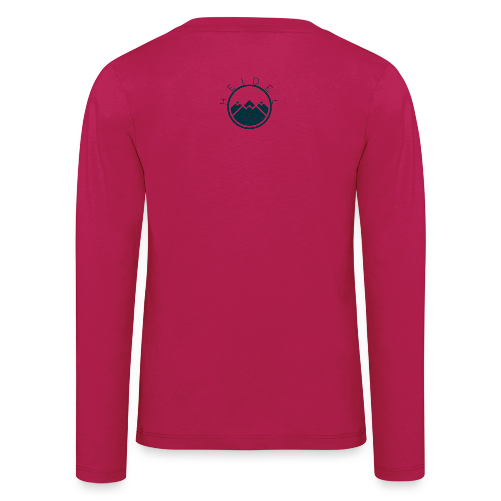 KINDER PREMIUM LANGARM SHIRT - ALLA GUT TRANSPARENT - dunkles Pink