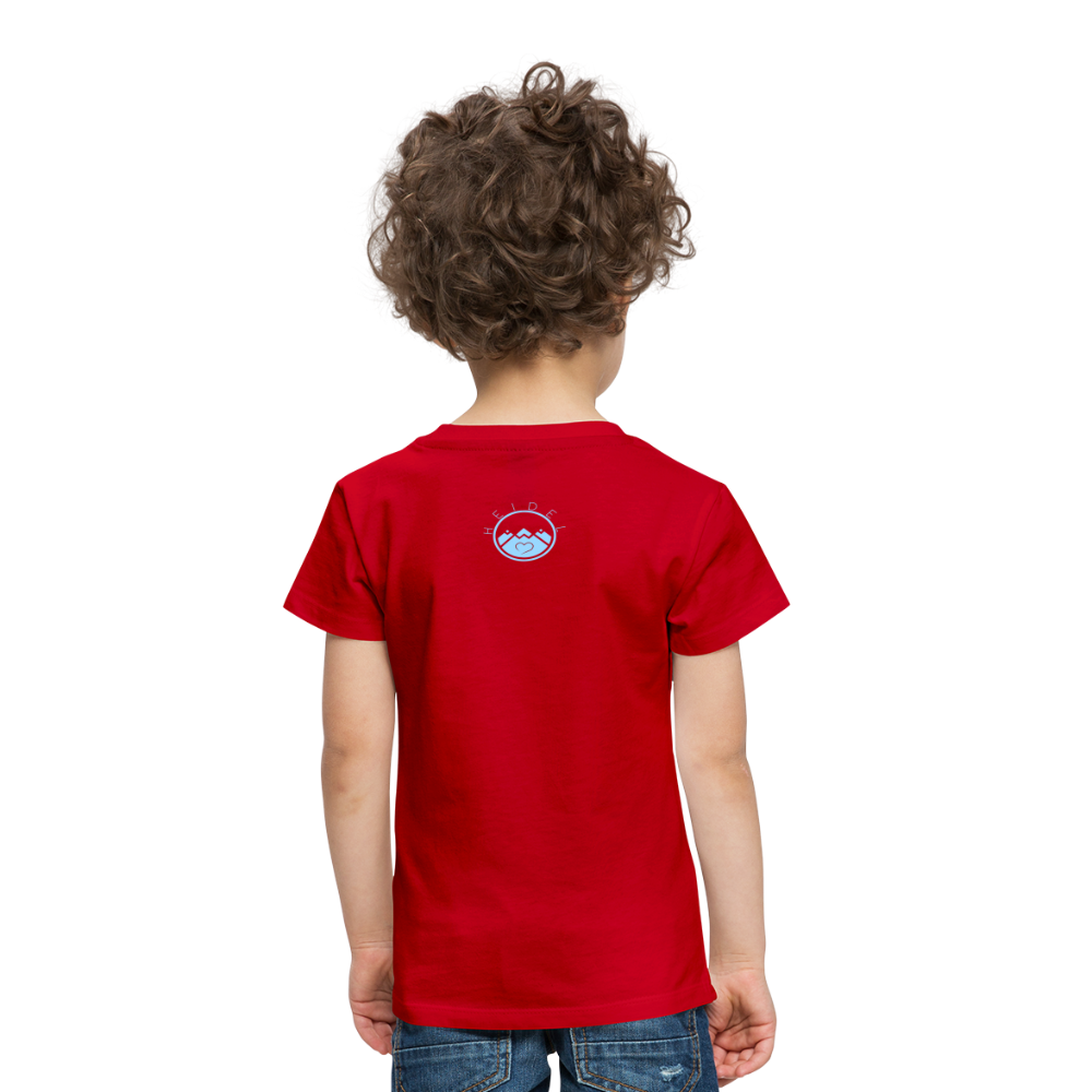 KINDER PREMIUM SHIRT - ALLA GUT DARK - Rot