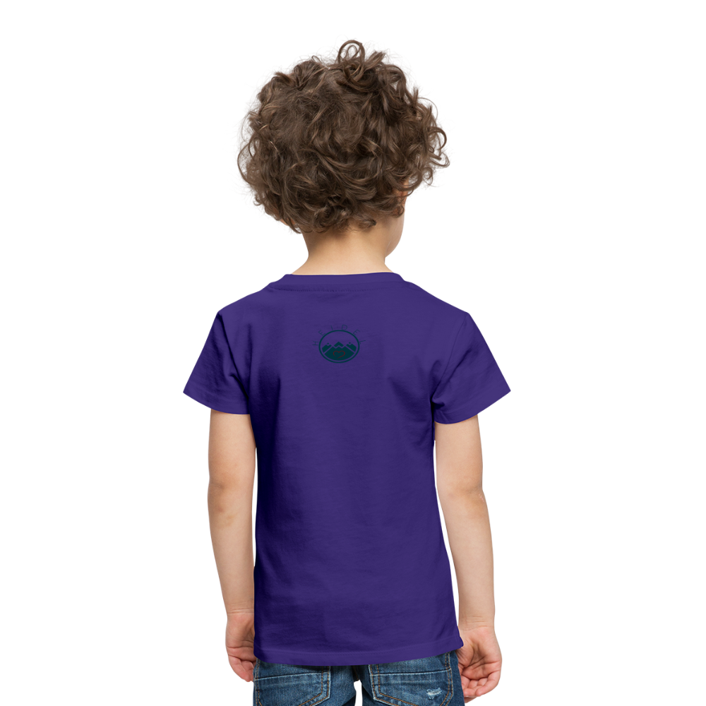 KINDER PREMIUM SHIRT - ALLA GUT TRANSPARENT - Lila