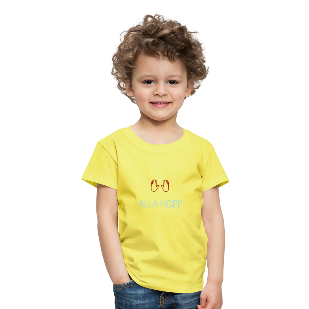 KINDER PREMIUM SHIRT - ALLA HOPP DARK - Gelb