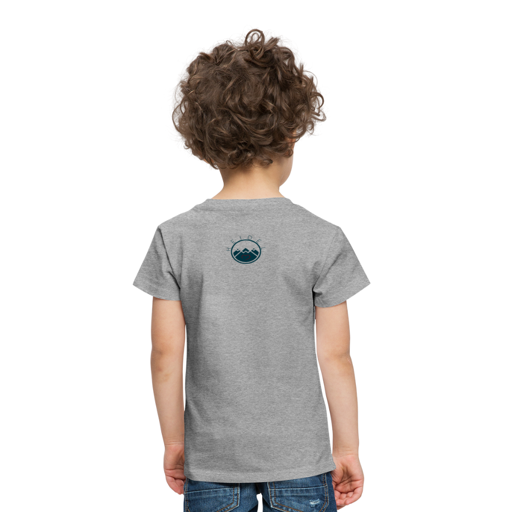 KINDER PREMIUM SHIRT - ALLA HOPP TRANSPARENT - Grau meliert