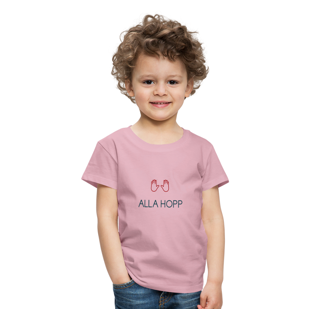 KINDER PREMIUM SHIRT - ALLA HOPP TRANSPARENT - Hellrosa