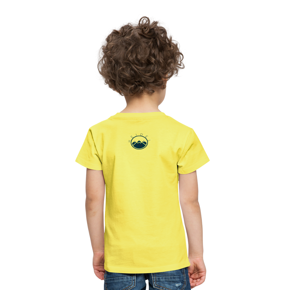 KINDER PREMIUM SHIRT - ALLA HOPP TRANSPARENT - Gelb