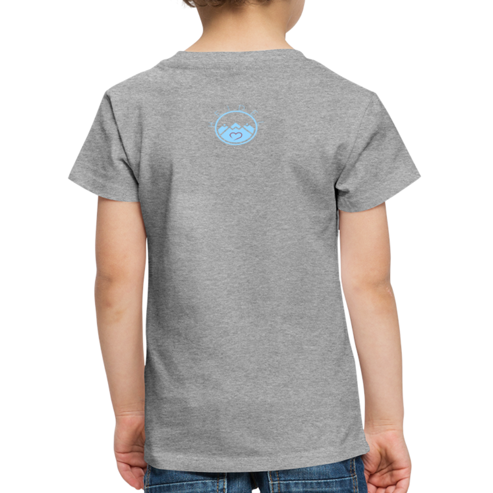 KINDER PREMIUM SHIRT - HEIDEL(BERG)ER DARK - Grau meliert