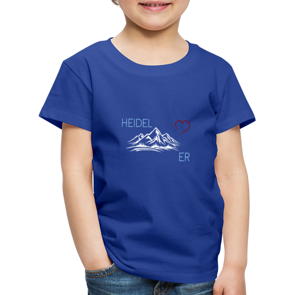 KINDER PREMIUM SHIRT - HEIDEL(BERG)ER DARK - Königsblau