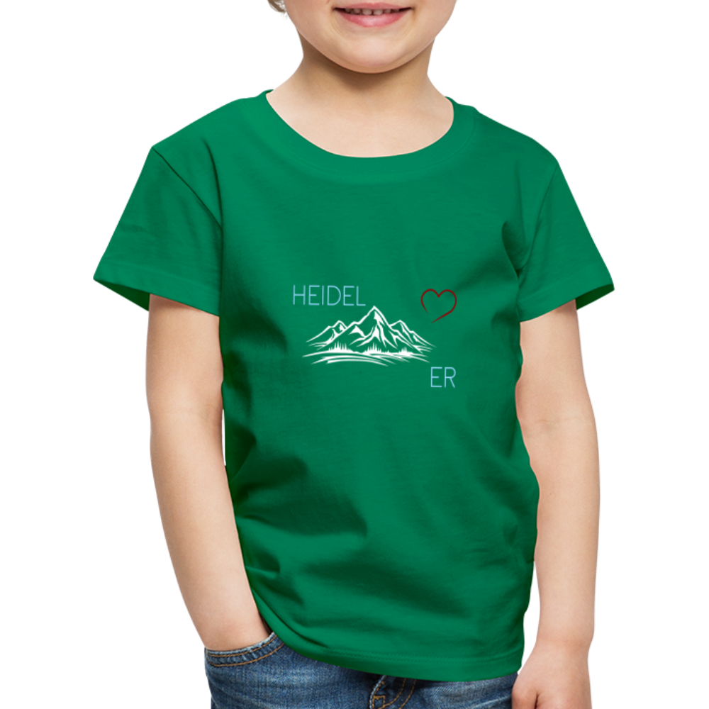 KINDER PREMIUM SHIRT - HEIDEL(BERG)ER DARK - Kelly Green