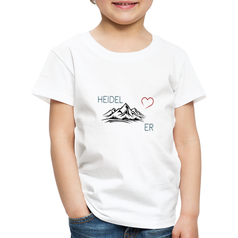 KINDER PREMIUM SHIRT - HEIDEL(BERG)ER TRANSPARENT - Weiß