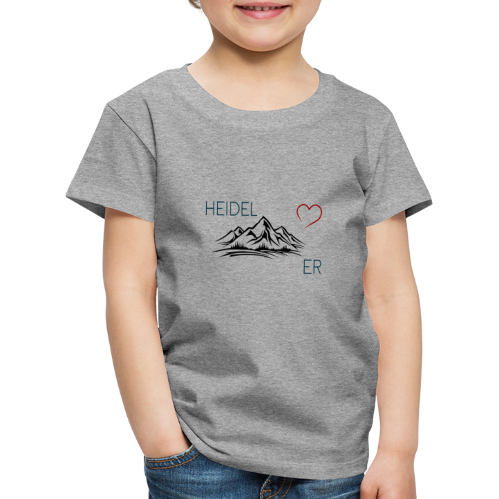 KINDER PREMIUM SHIRT - HEIDEL(BERG)ER TRANSPARENT - Grau meliert
