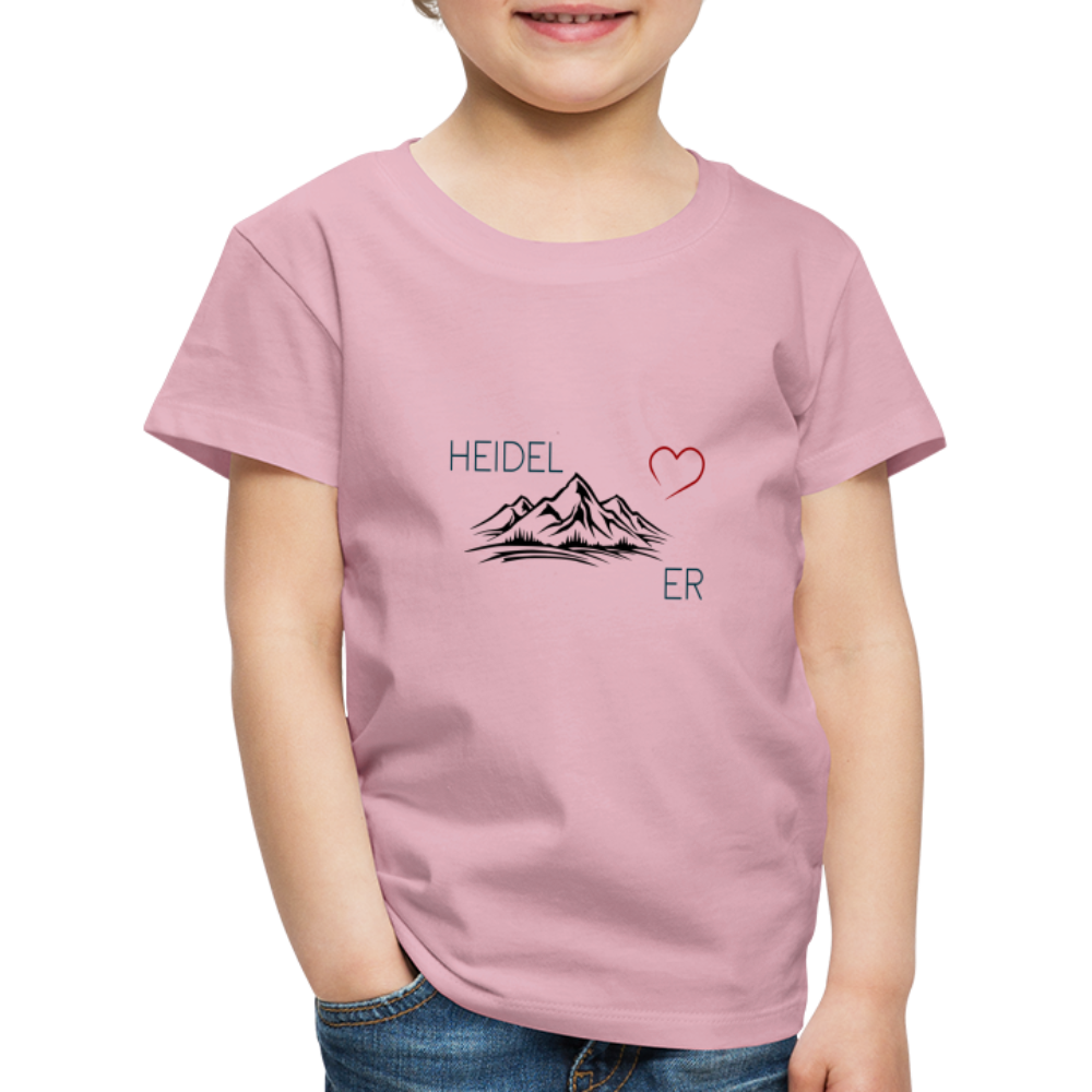KINDER PREMIUM SHIRT - HEIDEL(BERG)ER TRANSPARENT - Hellrosa