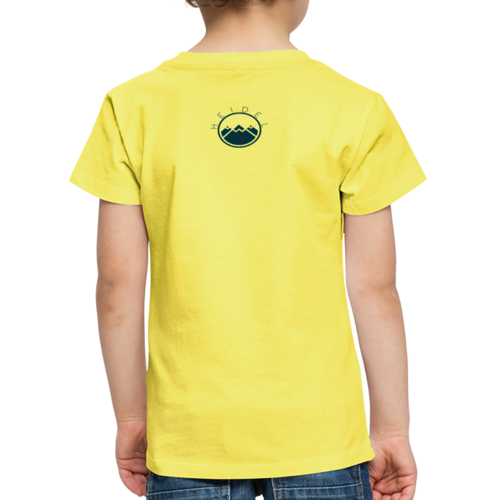 KINDER PREMIUM SHIRT - HEIDEL(BERG)ER TRANSPARENT - Gelb