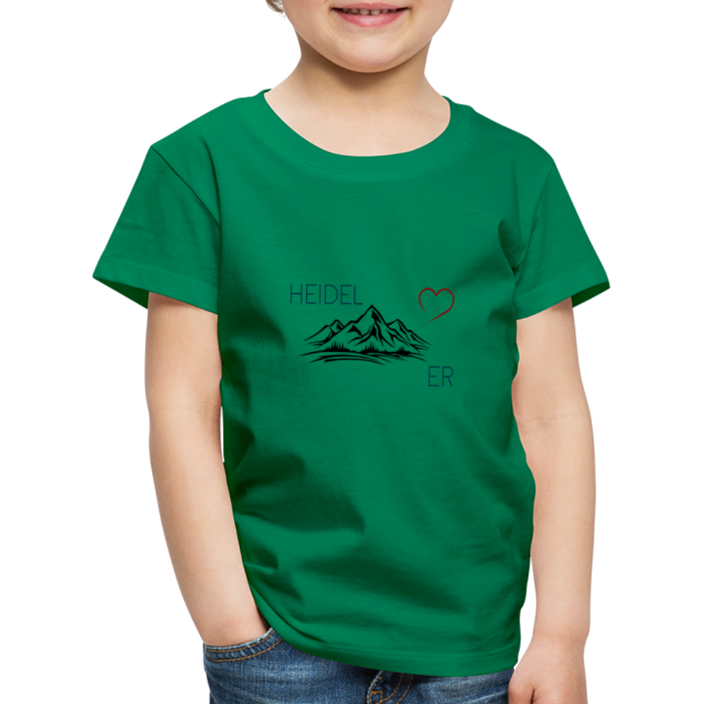 KINDER PREMIUM SHIRT - HEIDEL(BERG)ER TRANSPARENT - Kelly Green