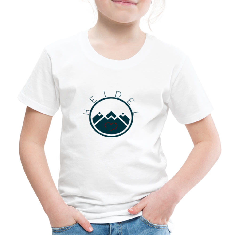 KINDER PREMIUM SHIRT - HEIDELSTORE TRANSPARENT - Weiß