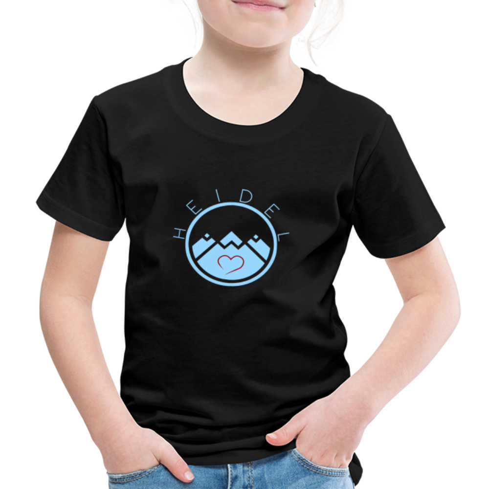 KINDER PREMIUM SHIRT - HEIDELSTORE DARK - Schwarz