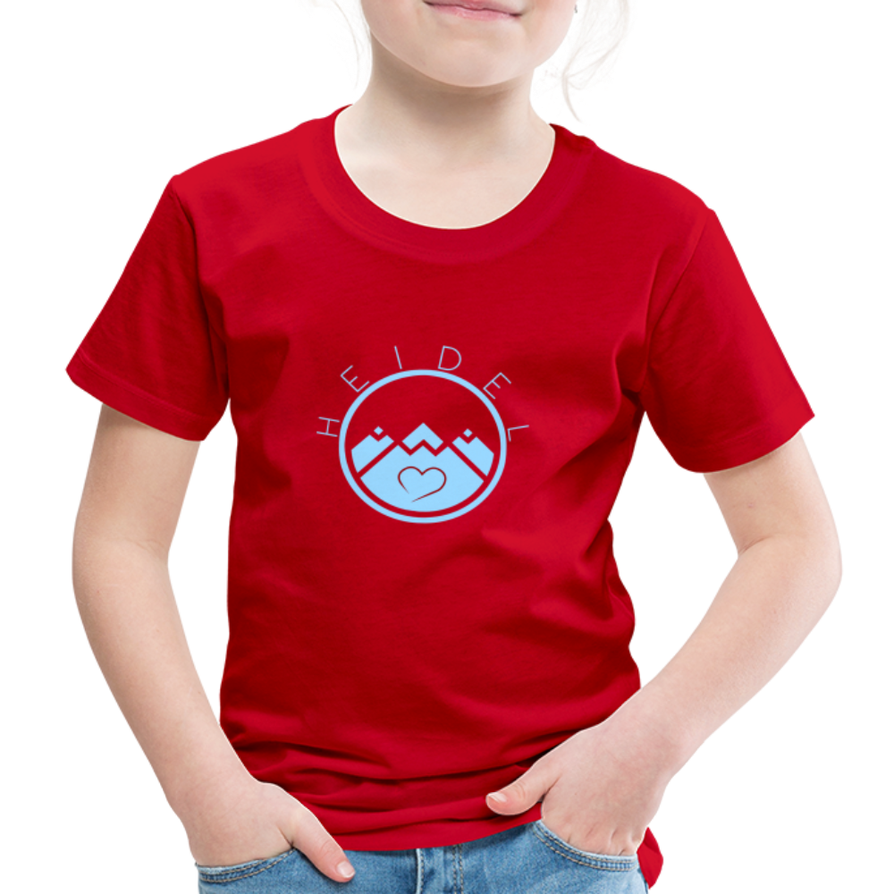 KINDER PREMIUM SHIRT - HEIDELSTORE DARK - Rot