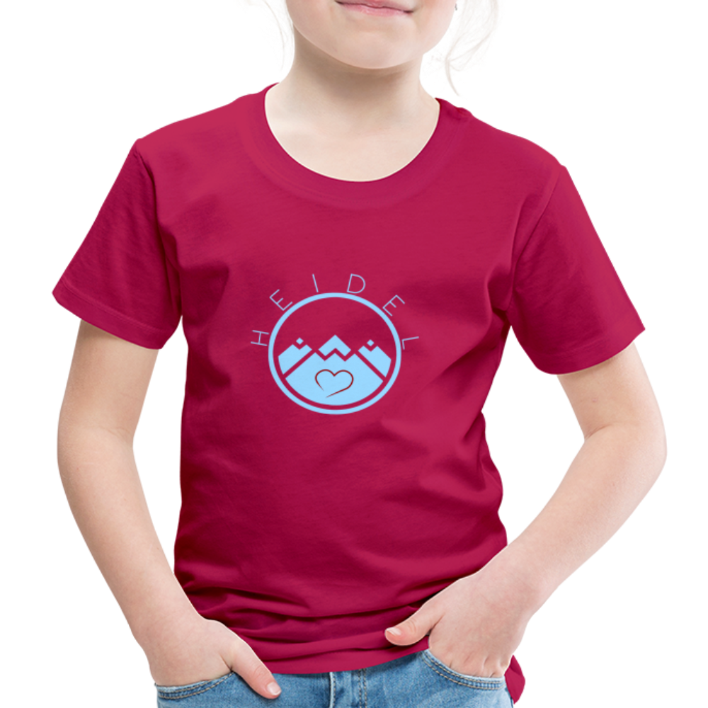 KINDER PREMIUM SHIRT - HEIDELSTORE DARK - dunkles Pink