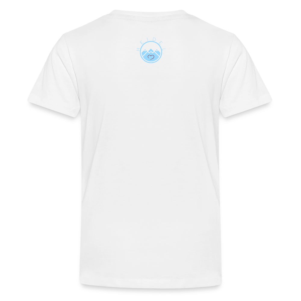 TEENAGER PREMIUM SHIRT - ALLA GUT DARK - Weiß