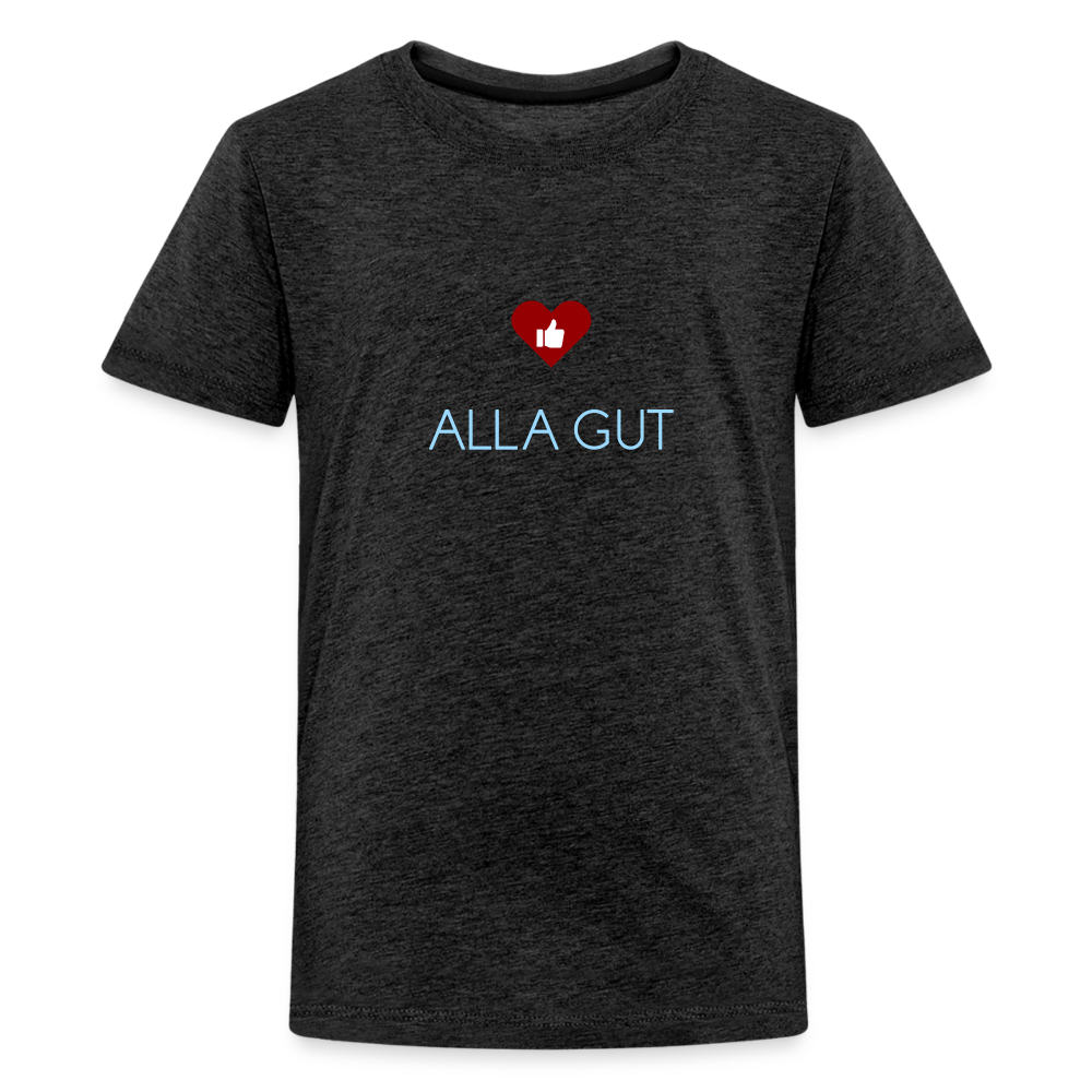 TEENAGER PREMIUM SHIRT - ALLA GUT DARK - Anthrazit