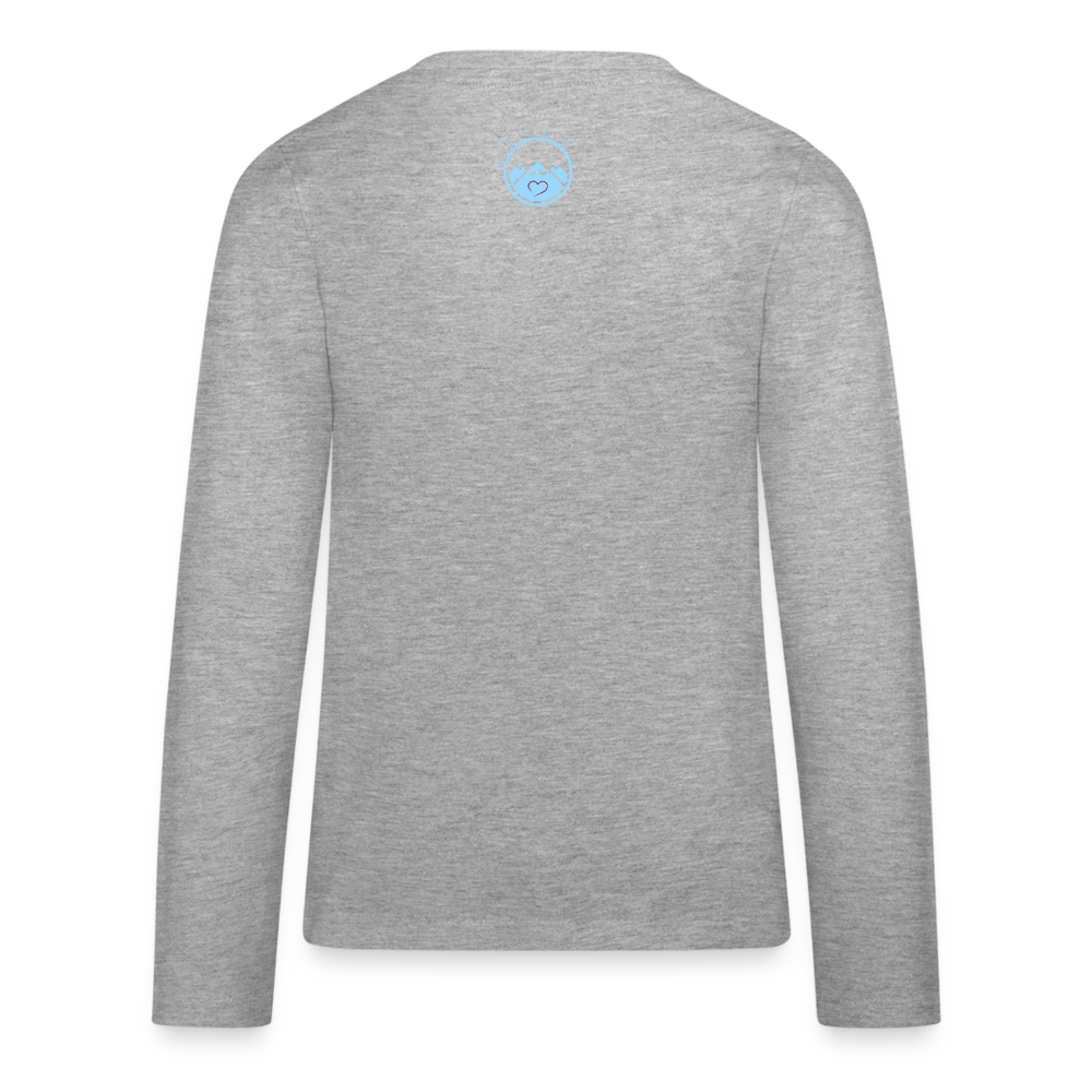 TEENAGER PREMIUM LANGARM-SHIRT - HEIDEL(BERG)ER DARK - Grau meliert