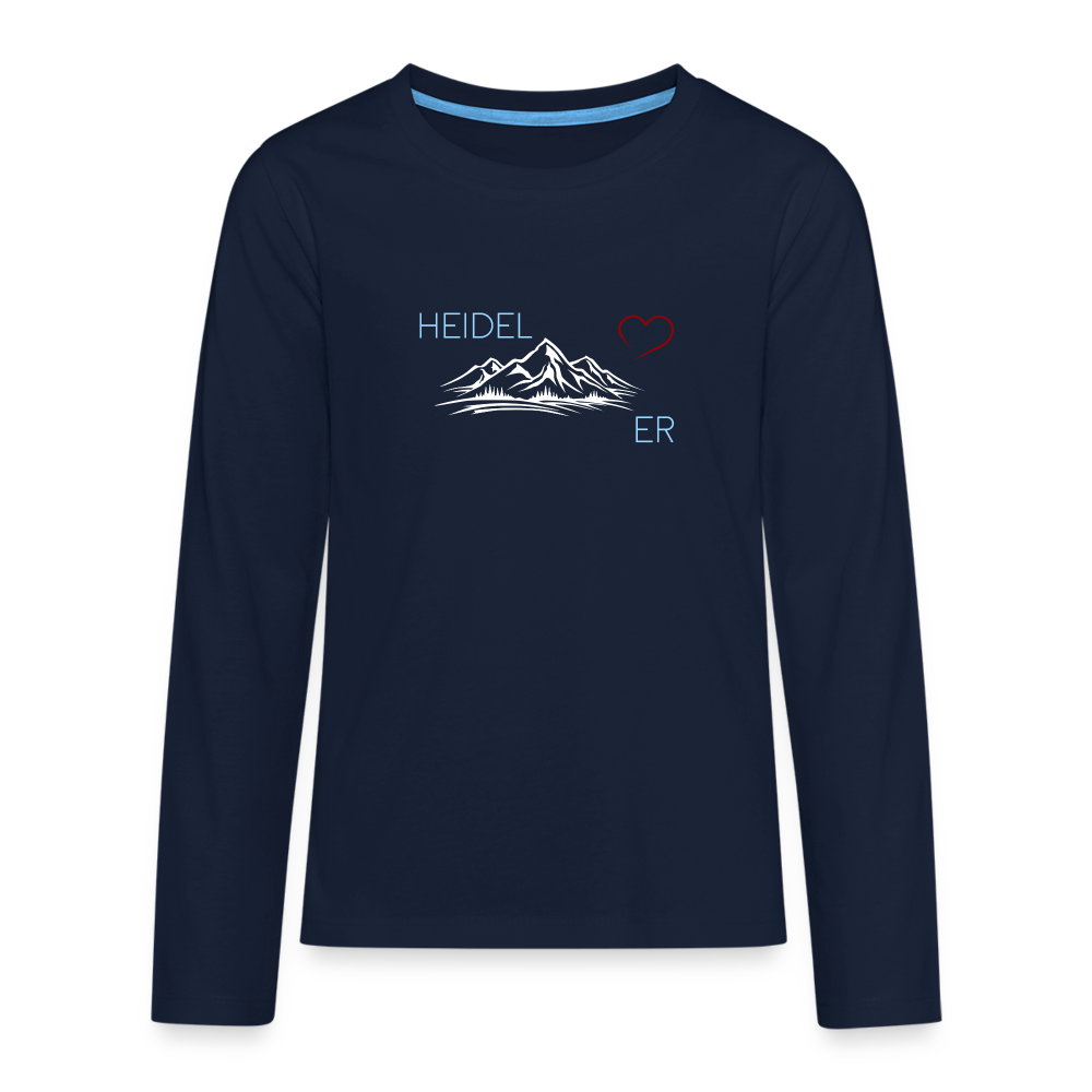 TEENAGER PREMIUM LANGARM-SHIRT - HEIDEL(BERG)ER DARK - Navy
