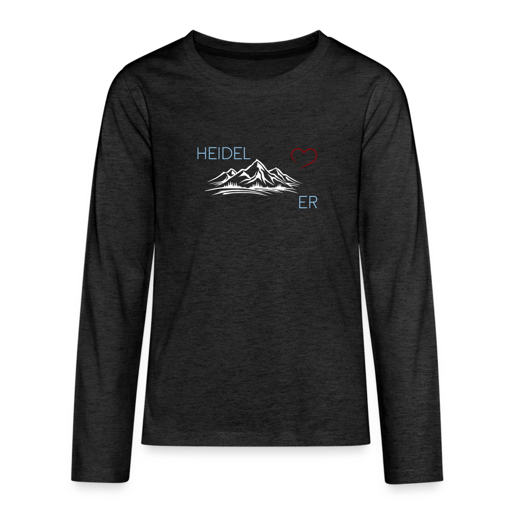 TEENAGER PREMIUM LANGARM-SHIRT - HEIDEL(BERG)ER DARK - Anthrazit