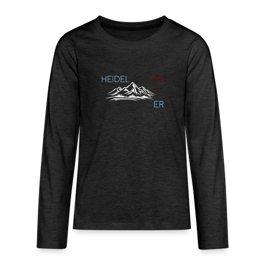 TEENAGER PREMIUM LANGARM-SHIRT - HEIDEL(BERG)ER DARK - Anthrazit