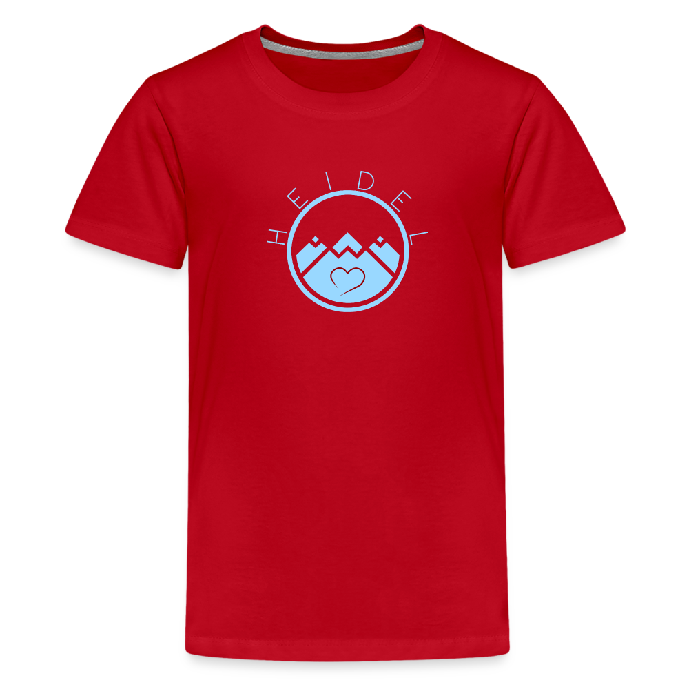 TEENAGER PREMIUM SHIRT - HEIDELSTORE DARK - Rot