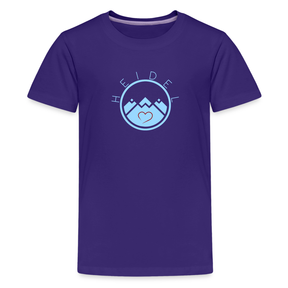 TEENAGER PREMIUM SHIRT - HEIDELSTORE DARK - Lila