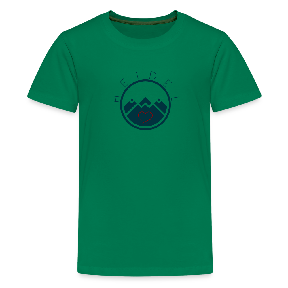 TEENAGER PREMIUM SHIRT - HEIDELSTORE TRANSPARENT - Kelly Green