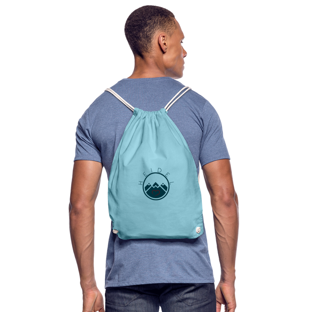 TURNBEUTEL - HEIDELSTORE TRANSPARENT - Aqua