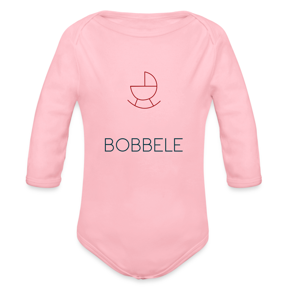 BABY ORGANIC BODY - BOBBELE TRANSPARENT - Hellrosa